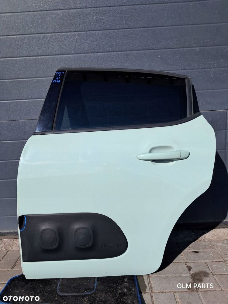 citroen c3 iii 3 lewe drzwi tylne elsb 2017 - 2