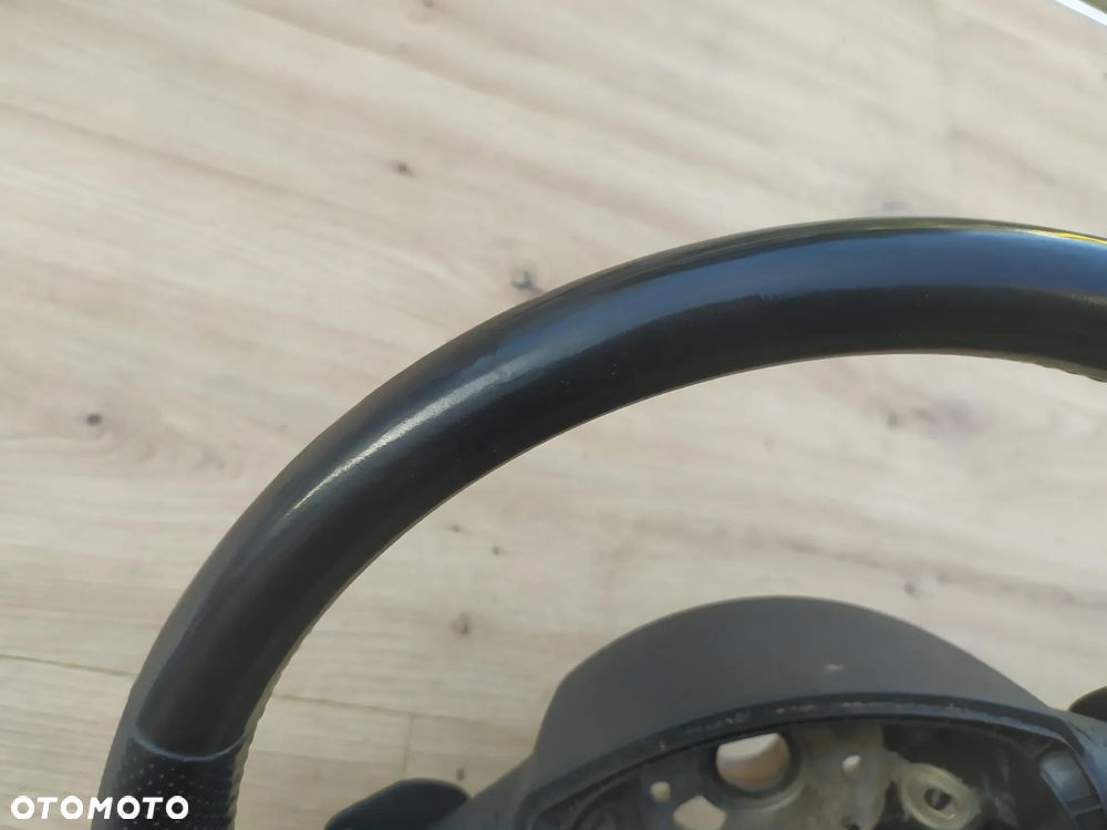 AUDI A6 C6 A8 D3 LIFT Q7 KIEROWNICA TRÓJRAMIENNA CZARNA SOUL ŁOPATKI - 8