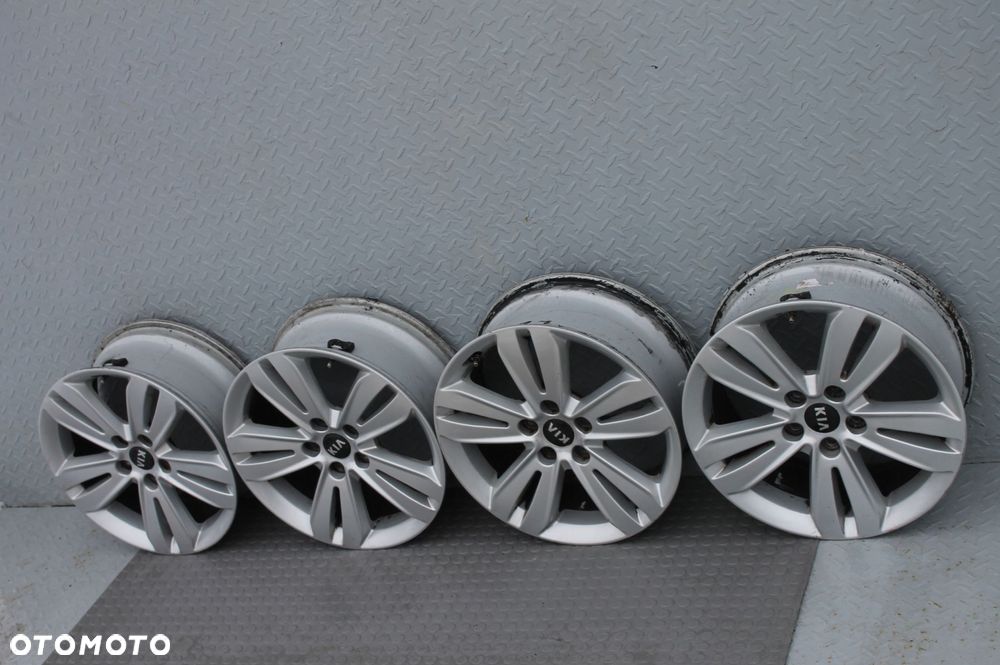 felgi + czujniki alufelgi 17 cali 5x114.3 et48 7j kia sportage iv 15-21 - 7