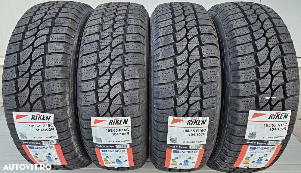 195/65 R16C, 104R, RIKEN (by Michelin), Anvelope iarna M+S - 1