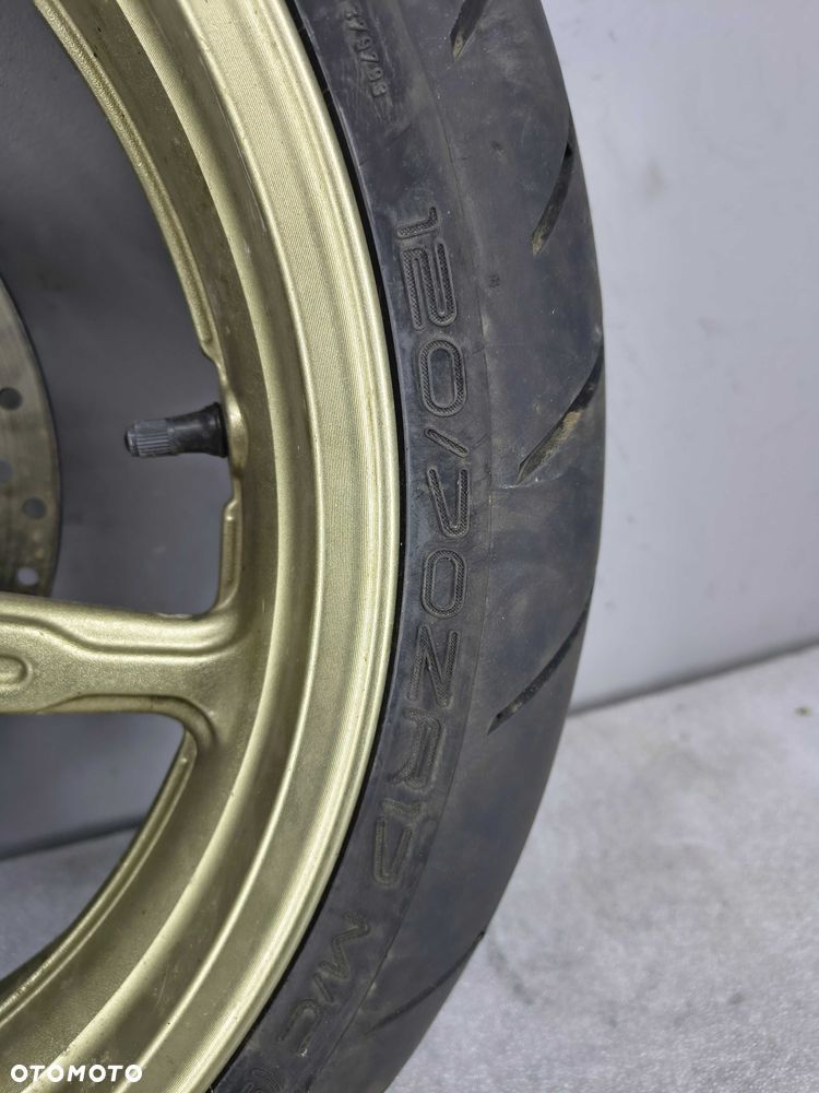 Koło przednie Suzuki sv Gladius 17" Opona 120/70 ZR17 Tarcza hamulcowa - 4