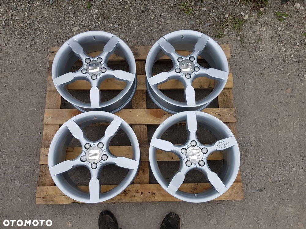 alufelgi seat leon toledo altea 5p0601025c 7.0'' x 17'' 5x112 et54 - 1