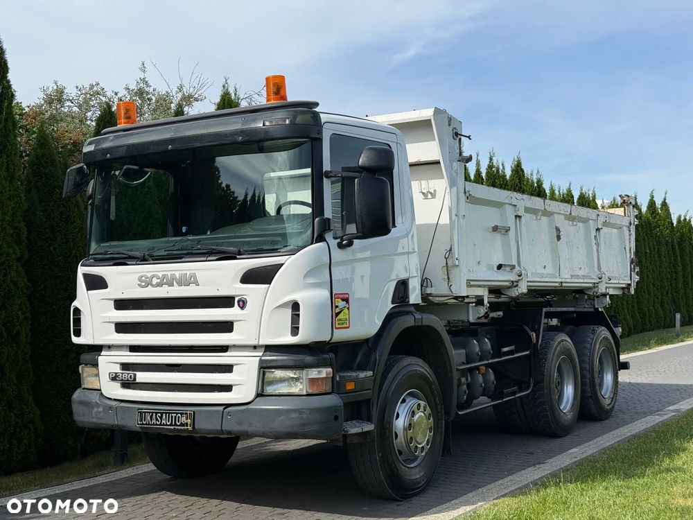 Scania P 380 6x4 HYDROBURTA 2-STRONNY WYWROT - 5