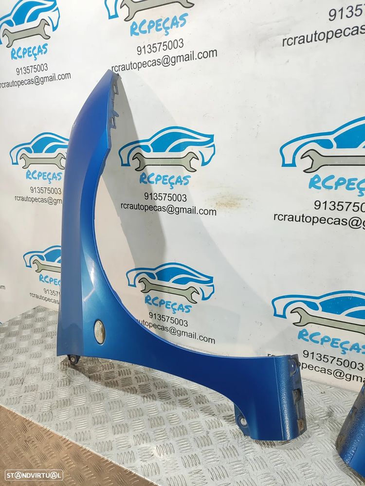 FRENTE COMPLETA PEUGEOT 307 3 A/C CAPOT PARACHOQUES GUARDA-LAMAS OTICAS RADIADOR VENTILADOR FRENTE FIBRA REFORÇO - 10