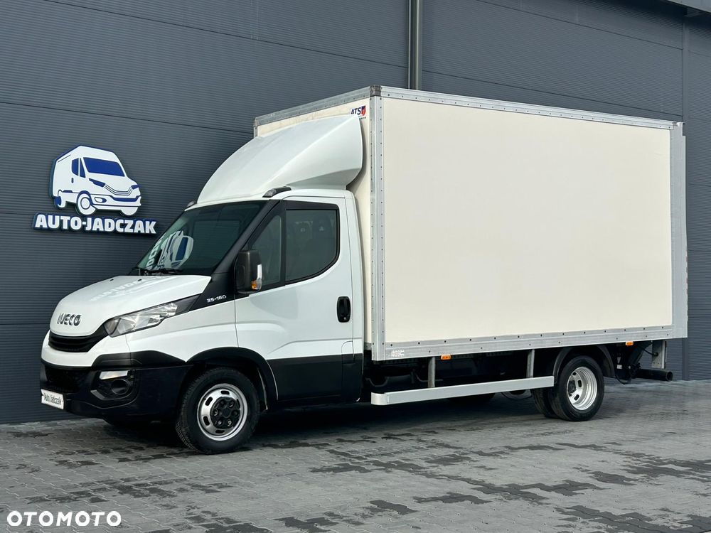 Iveco Daily 35C16 Kontener 8 palet + winda 750kg **Climatronic**Serwis**Sprowadzony**2019R** - 1