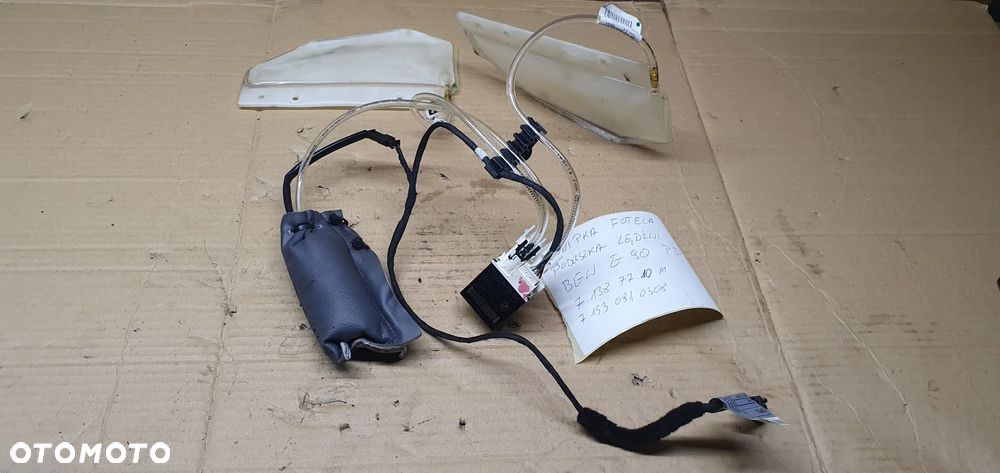 Poduszka lędźwiowa pompowana fotela pasażera BMW 3 E90 7153091 7138788 - 1