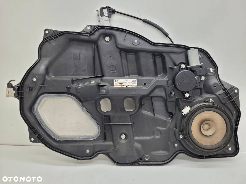 PODNOŚNIK SZYBY PRZÓD LEWY MAZDA 2 DE D6515997X EUROPA 2008 - 1