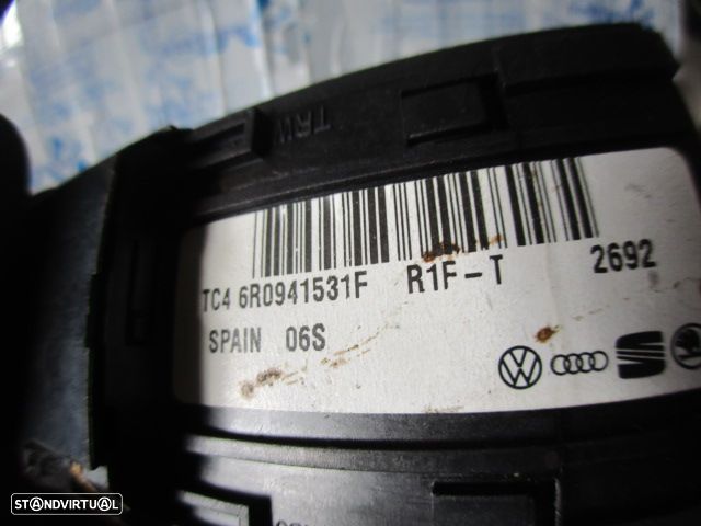Interruptor 6R0941531F VW POLO 5 6R FASE 1 2012 1.6TDI 90CV 5P CINZA ESCURO LUZES - 4