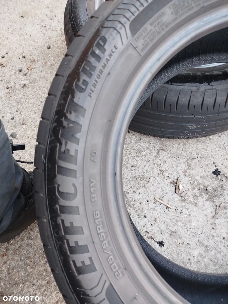 205/55R16 91V Goodyear efficiente grip perfomance 2x90% bieżnika - 5
