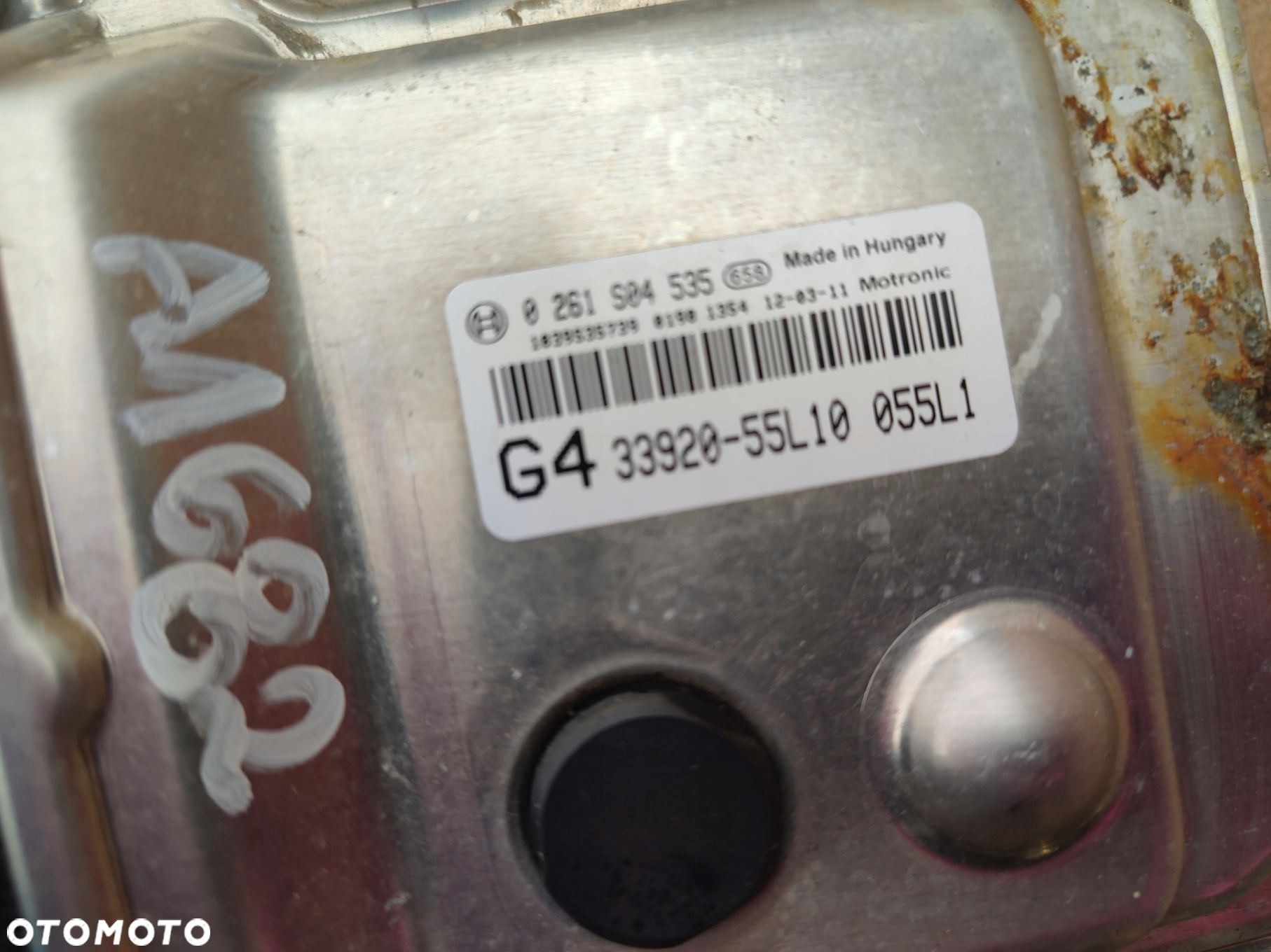 Komputer sterownik silnika FIAT SEDICI LIFT 1.6 16V 33920-55L10 59TYS PRZEB - 4