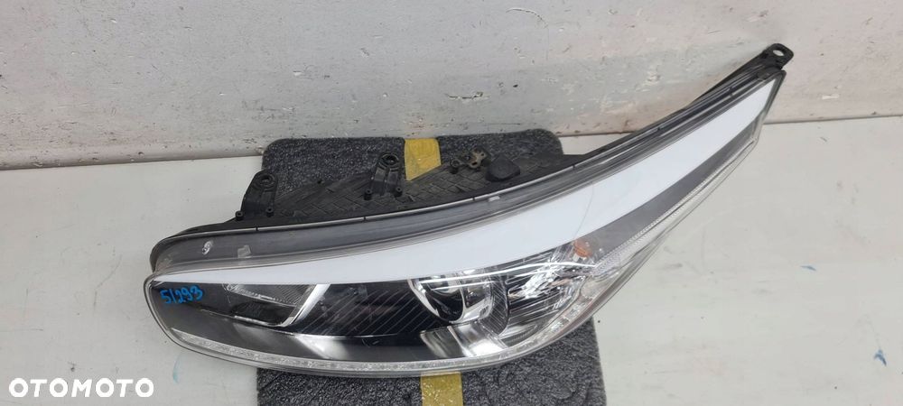 kia ceed ii lampa lewa reflektor soczewka h7+h7+led eu - 2