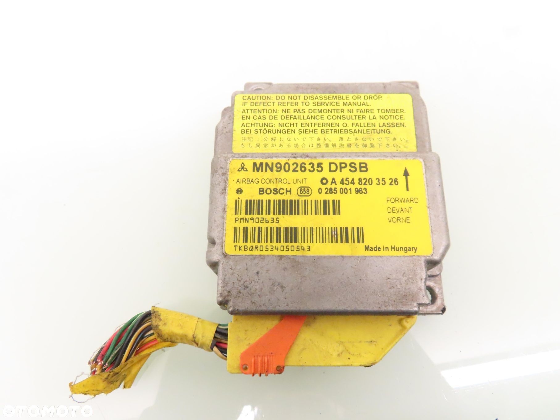 MODUŁ AIRBAG SMART FORFOUR 0285001963 MN902635 - 1