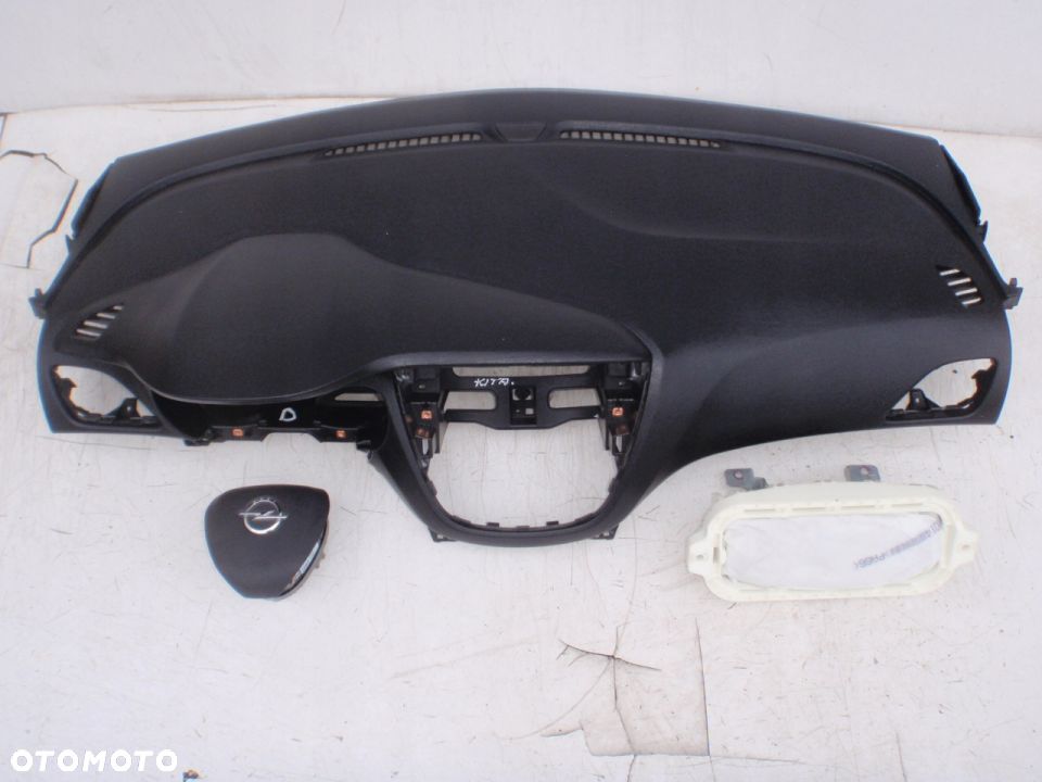 OPEL KARL DESKA KONSOLA PODUSZKI AIRBAG PASY PAS - 3