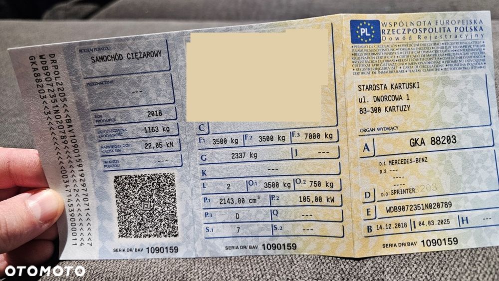 Mercedes-Benz SPRINTER WYWROTKA - 39