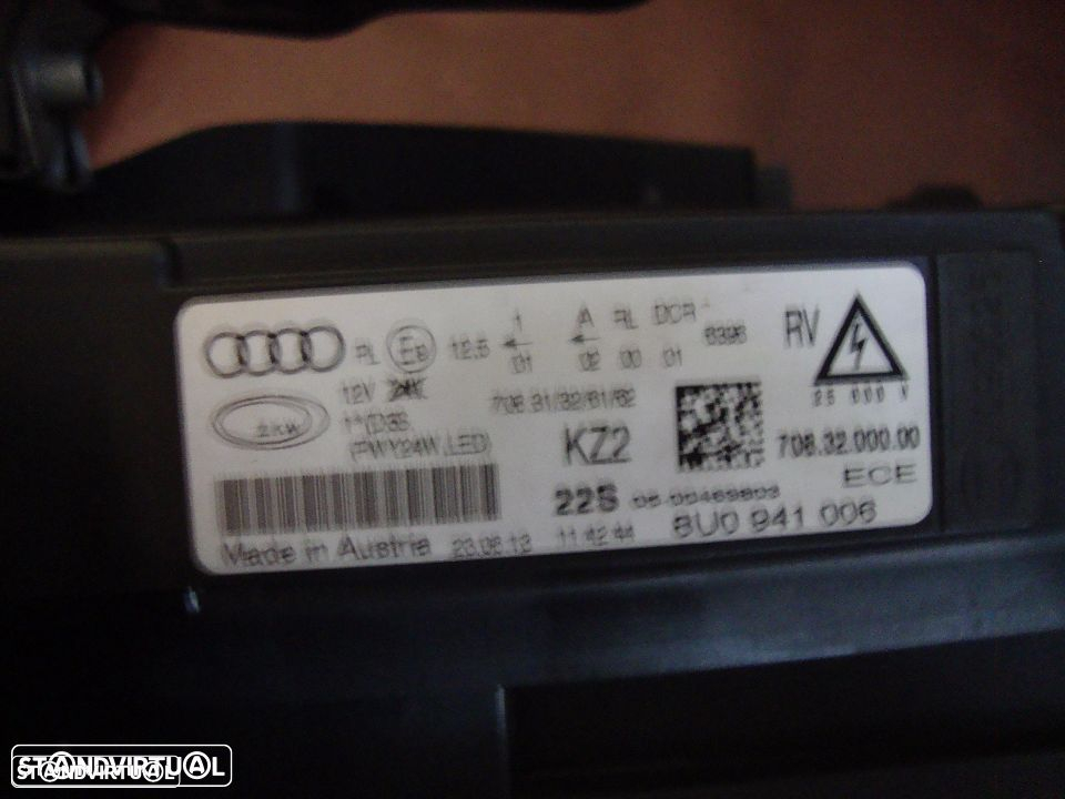 conjunto de farois BI-xenon Audi Q3 - 7