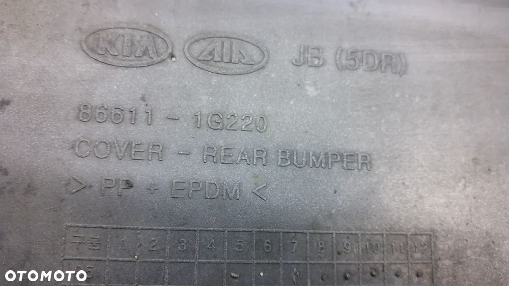 Kia Rio II HB Zderzak Tył  86611-1G220 - 8