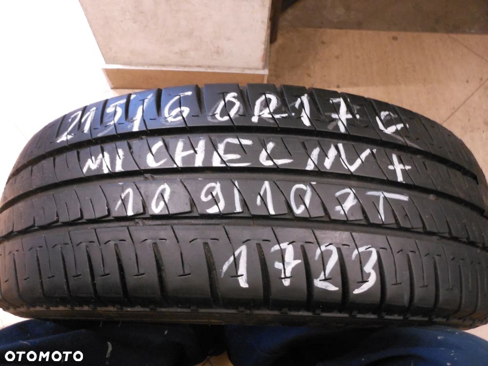 Opona pojedyńcza 215/60r17c michelin agilis + 9,2mm lato - 1