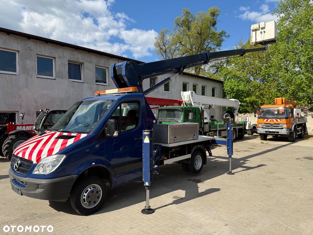 Mercedes-Benz Podnośnik Koszowy Zwyżka Izolowany Kosz Ruthmann TB180 18 metrów  14 w Bok Udt jak Wumag Multitel Gsr Cena Brutto !!! - 28