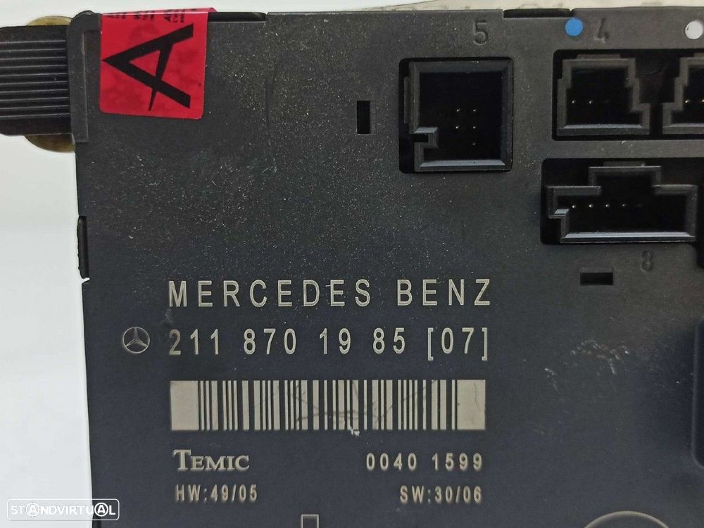 CENTRALINA/BOMBA FECHO CENTRAL MERCEDES CLASE E (W211) BERLINA E 220 CDI (211.00... - 2