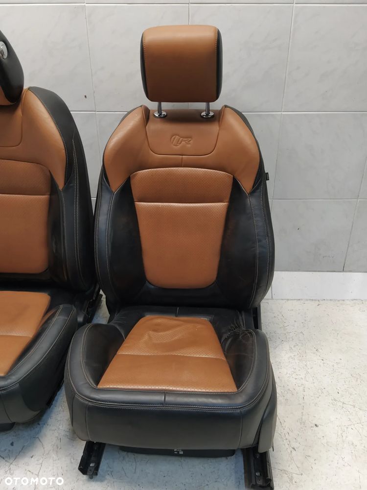 JAGUAR XJ XJR X351 FOTELE LEWA PRAWA PRZÓD PRZEDNIE KANAPA TYŁ TYLNA PODGRZEWANE WENTYLOWANE ELEKTRYCZNE PAMIĘĆ BOCZKI DRZWI KOMPLET ZNACZEK R ORYGINAŁ - 17