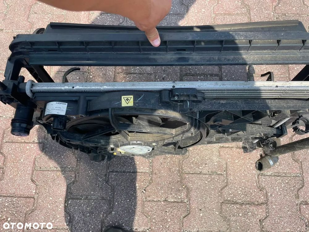 Chłodnice komplet chłodnica wody intercooler wentylator 1.3 multijet euro 6 bez klimy! 00520457840 DT223000-83000F - 2