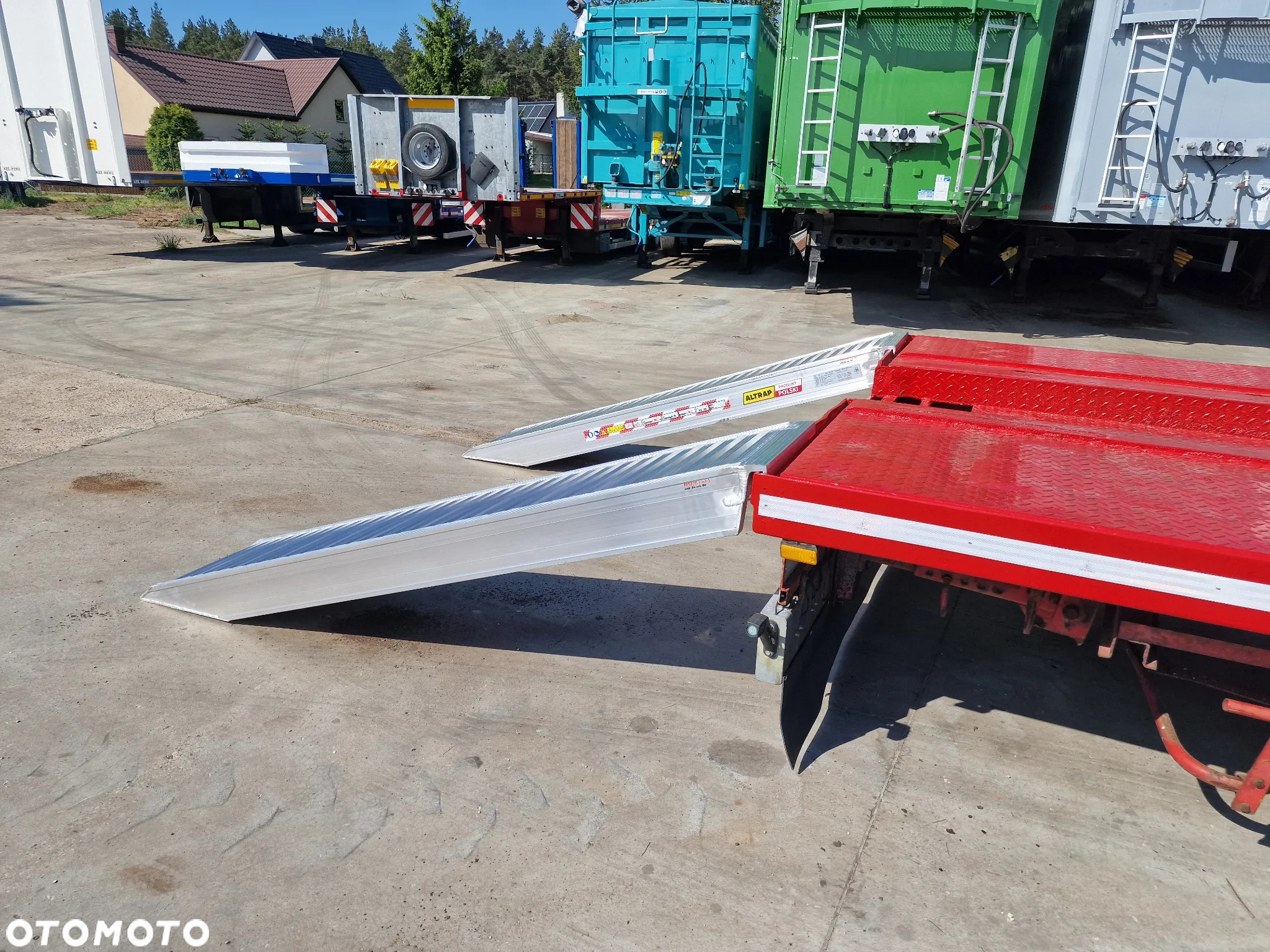 Cmt Tandem Niskopodwoziowa Wciągarka Najazdy Aluminiowe 2006 rok DMC: 17500 kg - 11