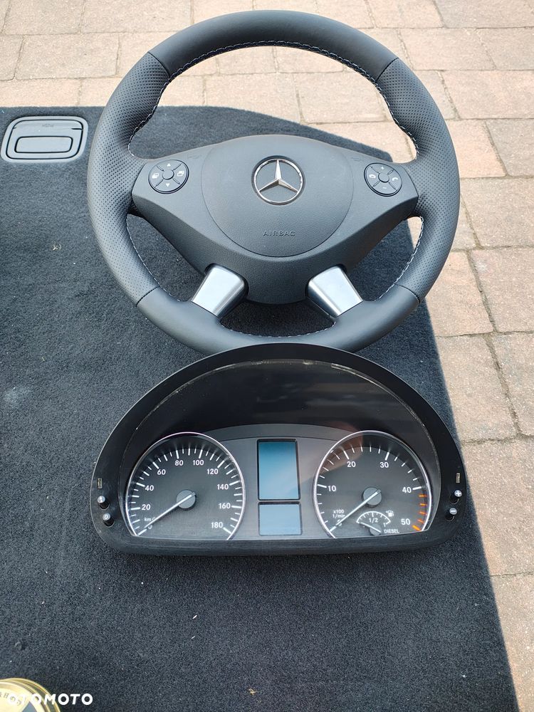Kierownica VW Crafter Sprinter 906 Airbag Licznik - 4