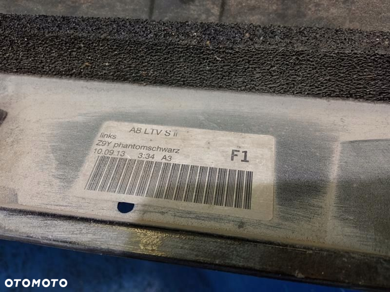 LISTWA PROGOWA LEWA AUDI S8 D4 4H0853855C LZ9Y - 10