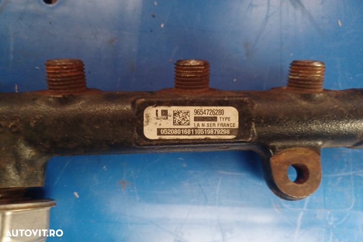 Rampa injectoare 9654726280 2.0 TDCI MX1253 Ford Focus 2 [2004 - 2008 - 3