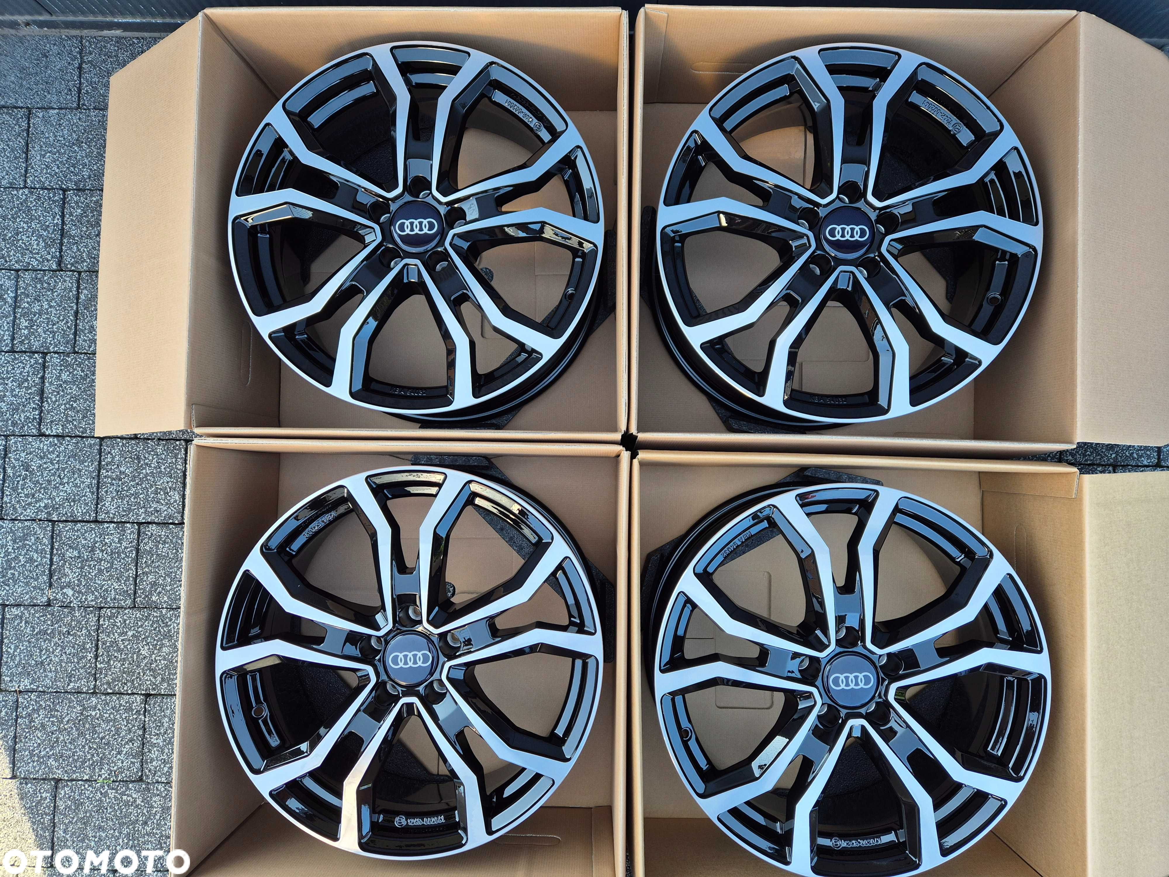 Felgi 19 AUDI A3 8P 8V 8Y A4 B9 A6 C6 C7 C8 Q3 Q5 5x112 - 2