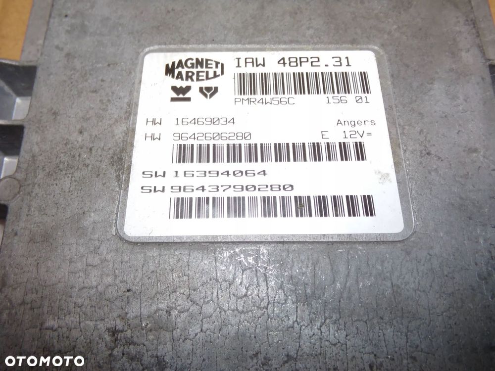 komputer silnika 9643790280 citroen c5 2.0 b - 2