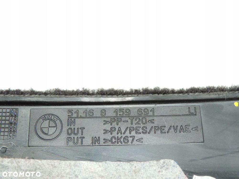 TAPICERKA OSŁONA TUNELU LEWA BMW E39 - 4