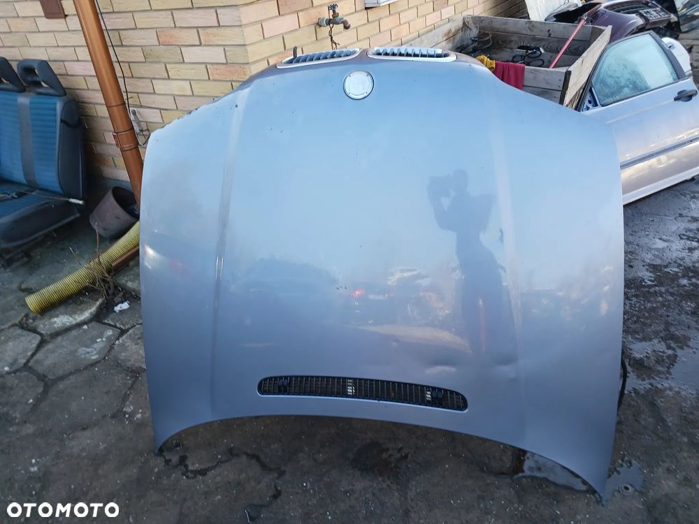 Maska 372/5 Srebrna lampa prawa lewa Pas przedni chłodnice BMW E46 2.0d 136KM przedlift - 2