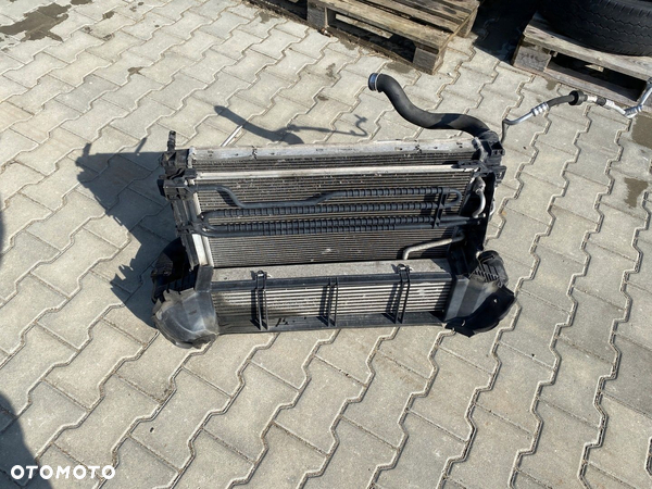 MERCEDES W204 2.2 AUTOMAT KOMPLET CHŁODNIC A2045003603