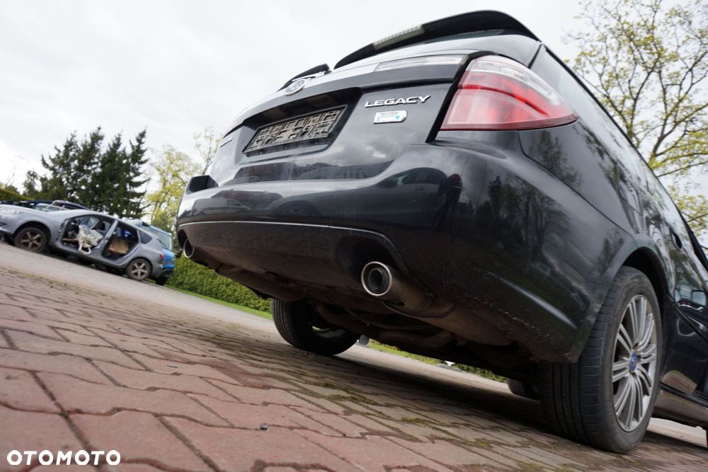 ZDERZAK TYLNY LEGACY IV BP LIFT KOMBI 32J  CZARNY SUBARU 2006-2009 - 6