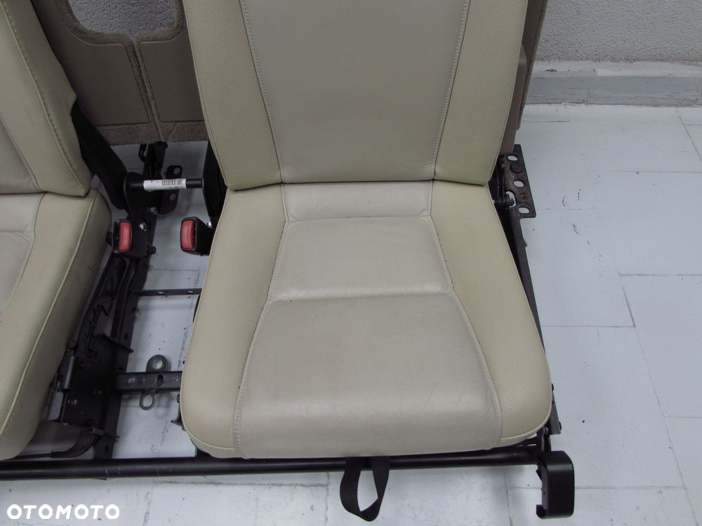 VOLVO XC90 02-14 FOTEL SIEDZENIE SKORA JASNA 7 OSOB KPL UK - 5
