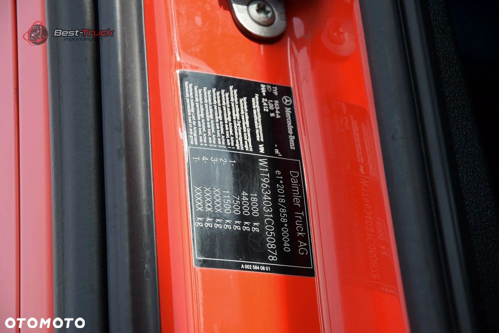 Mercedes-Benz ACTROS  1851 / BIG SPACE / STANDARD  /  BEZ RETARDERA   / - 14
