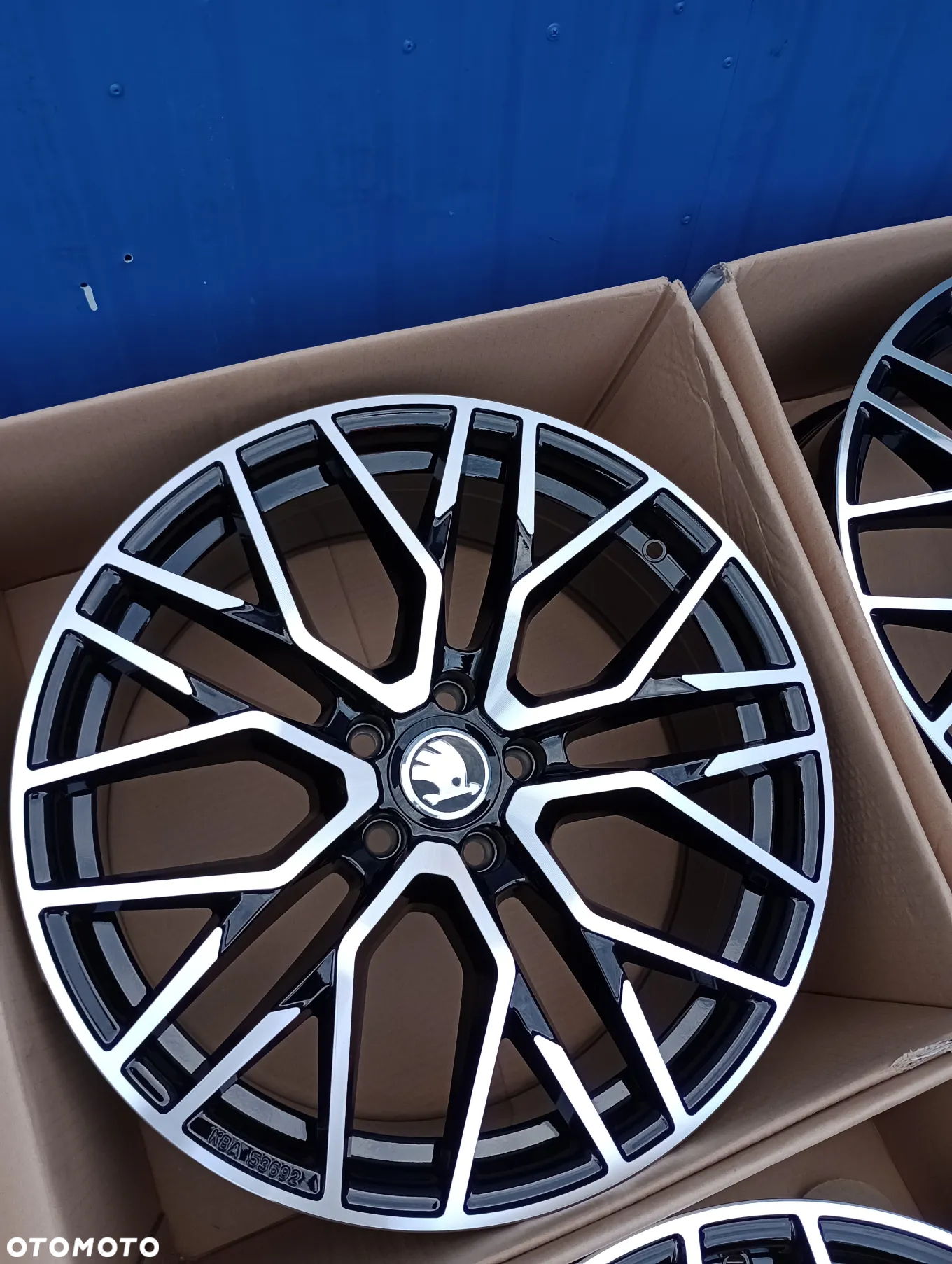 FELGI ALUMINIOWE 5x112 R19 ET45 8,5J 66,6 SKODA ELROQ ENYAQ IV KAROQ KODIAQ OCTAVIA SUPERB YETI - 7