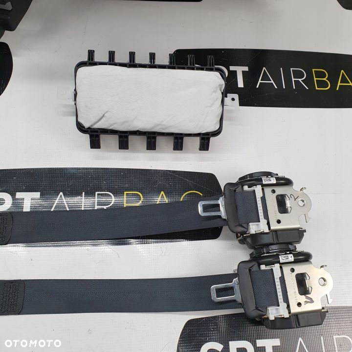 RENAULT CLIO 5 V DESKA ROZDZIELCZA KONSOLA KOKPIT PULPIT PODUSZKI AIRBAG AIR BAG PASY KIT SET - 12