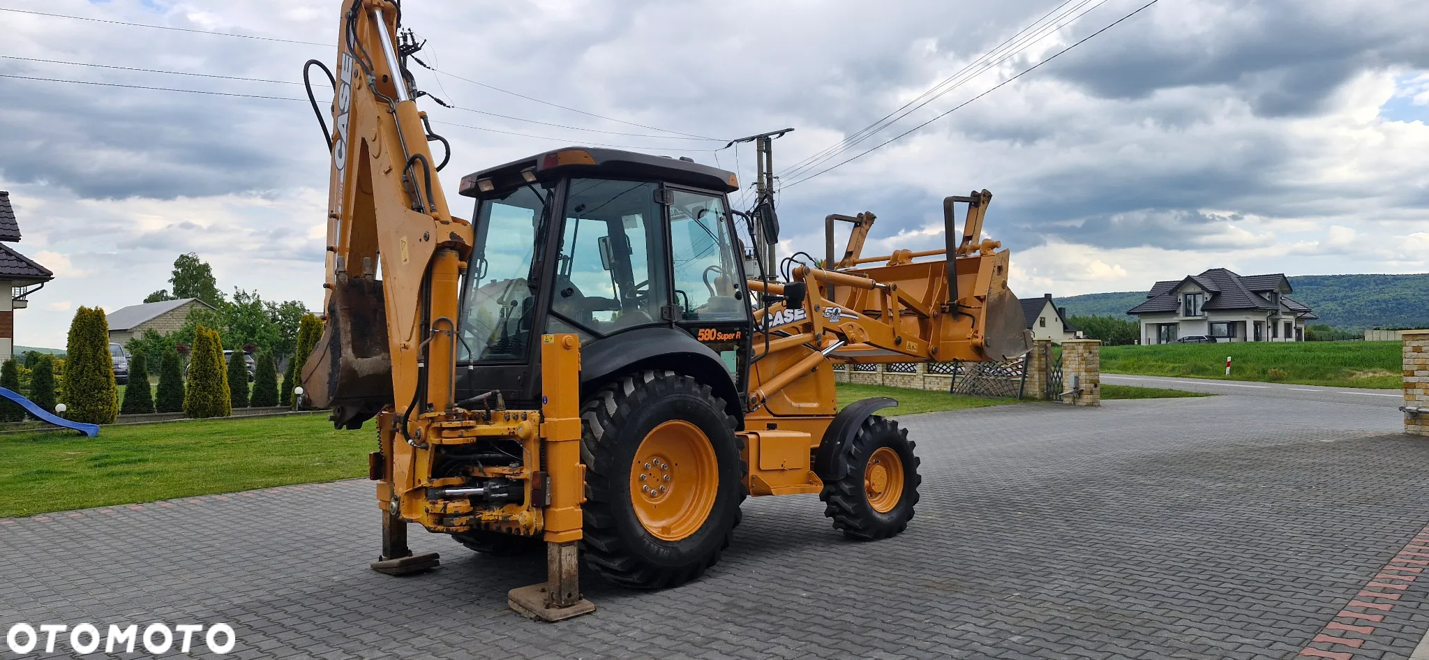 Case 580SR-4PT/ Nowe opony/ Teleskop/ - 11
