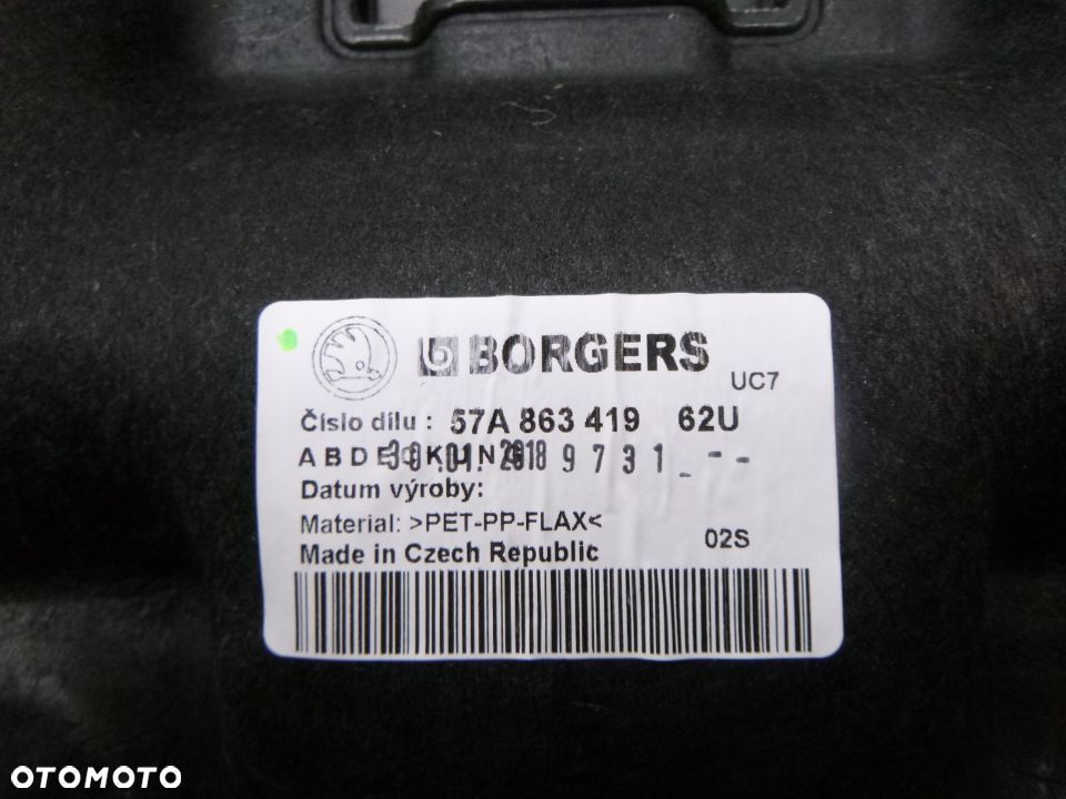 OBŁOŻENIE BAGAŻNIKA SKODA KAROQ - 12