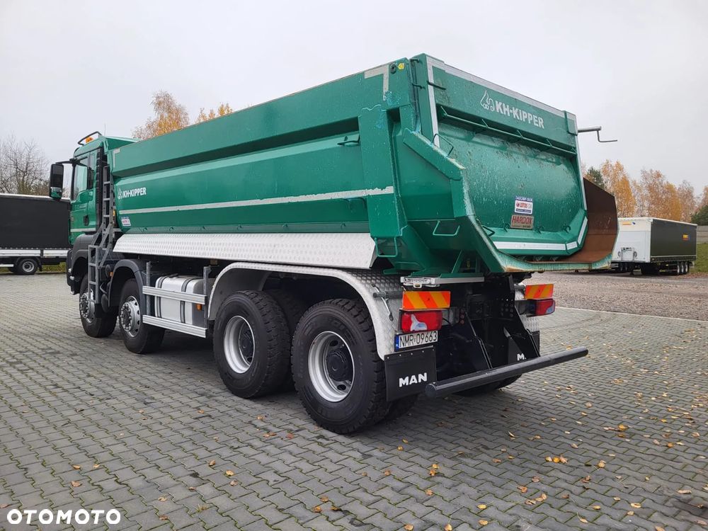 MAN TGS 41.500 8x8 KH KIPPER Manual Salon Polska Idealny - 9