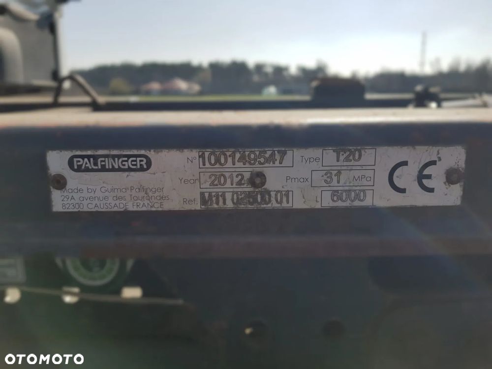 ZABUDOWA HAKOWA HAKOWIEC PALFINGER  T20 2012 - 6