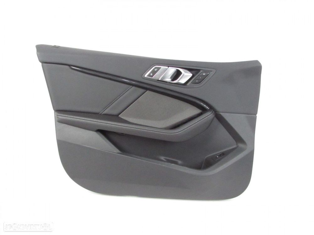 Forra da porta Em Tecido Esquerdo/Frente Seminovo/ Original BMW 1 (F40) - 1