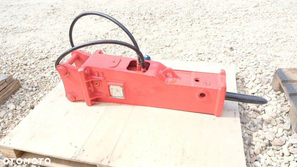 Młot  hydrauliczny  AMMANN ramfos  150kg  grot 40mm wyburzeniowy do minikoparki - 2
