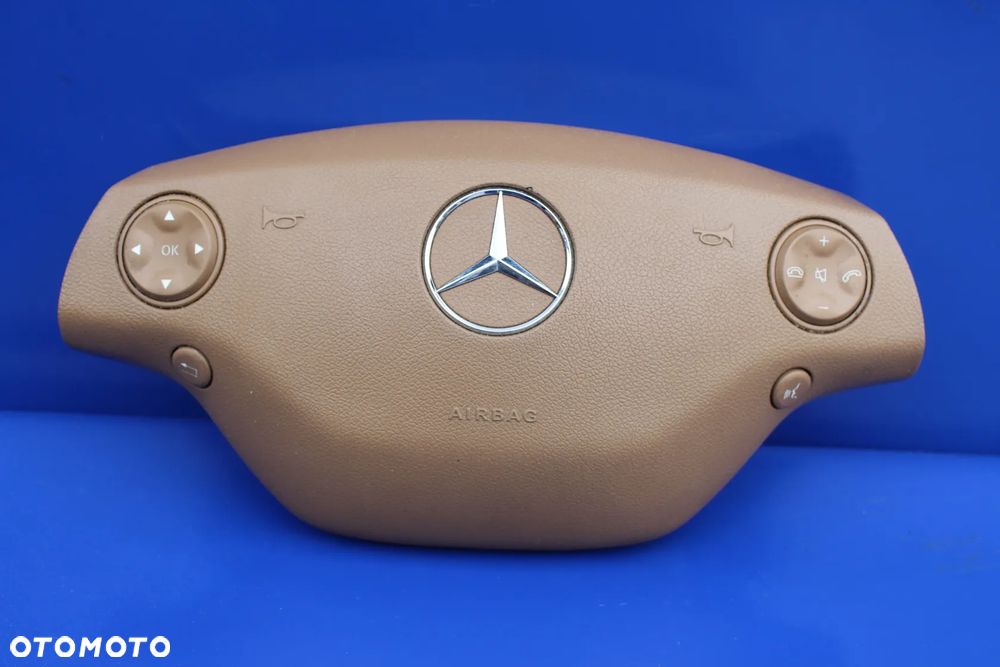 Airbag poduszka kierowcy brąz stan BDB OE Mercedes W221 W216 CL - 1