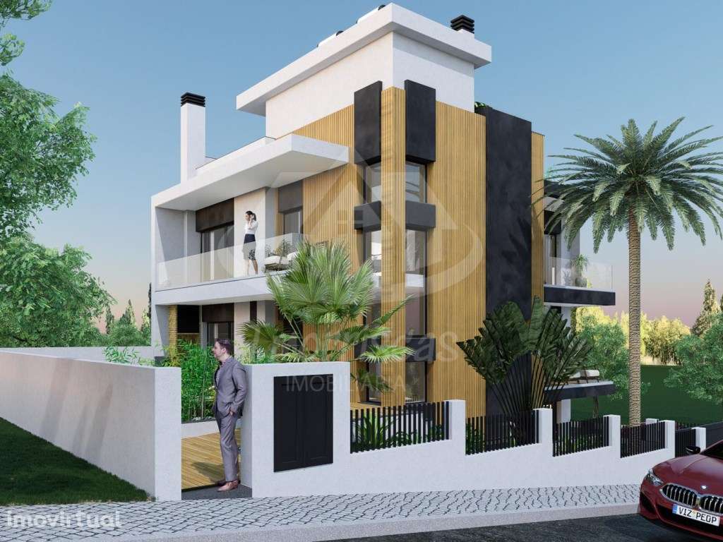 Moradia V4 com piscina e vista rio na Portela da Azóia em Santa iri... - Grande imagem: 2/13