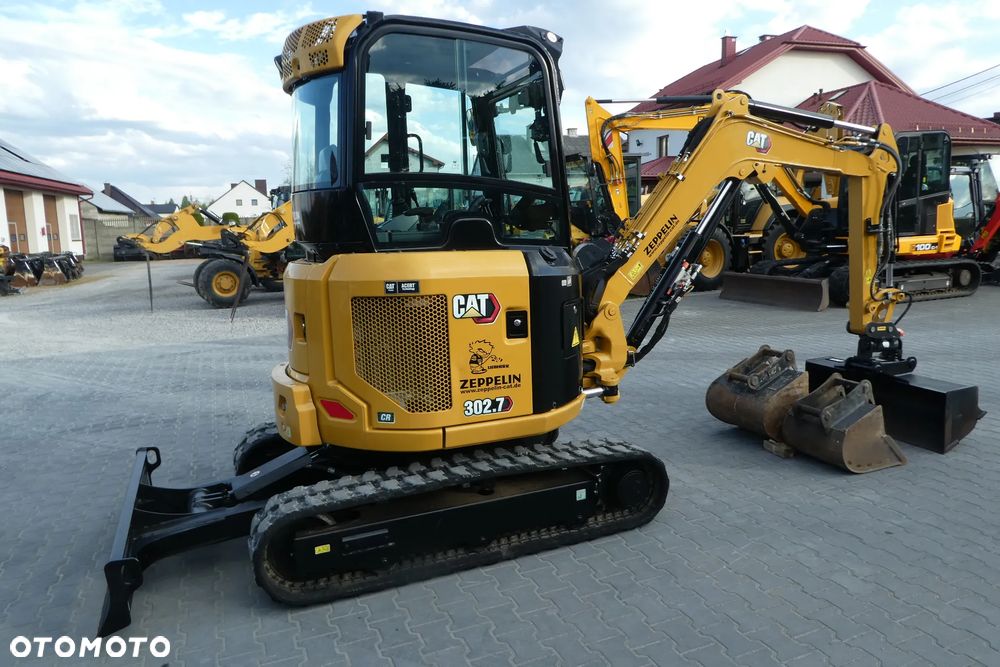 Caterpillar 302.7 PAWERTILT TRZY ŁYŻKI - 6