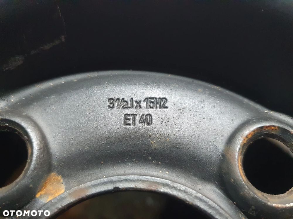 KOŁO DOJAZDOWE ZAPAS R15 VW GOLF III VENTO PASSAT B4 4X100 ET40 535601025A  125/70R15      POSIADAM 2 SZT - 3