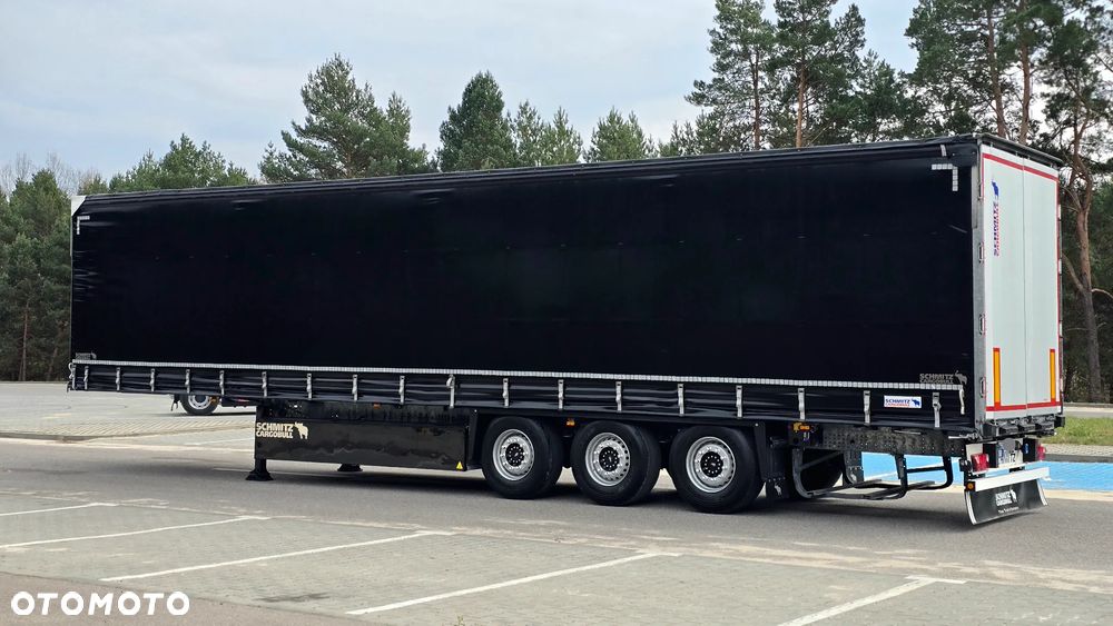 Schmitz Cargobull SCHMITZ CARGOBULL❗️❗️ MODEL 2020 / FIRANKA STANDARD / ROZSUWANE SŁUPKI BDE / OŚ PODNOSZONA / PALECIARA / OSIE SCHMITZ / 5 WYSOKOŚCI PODNOSZENIA DACHU / CERTYFIKAT XL CODE / HAMULCE TARCZOWE / MULTILOCK / GABARYTY / NIESPOTYKANA KONFIGURACJA / JAK NOWA ❗️❗️ - 2
